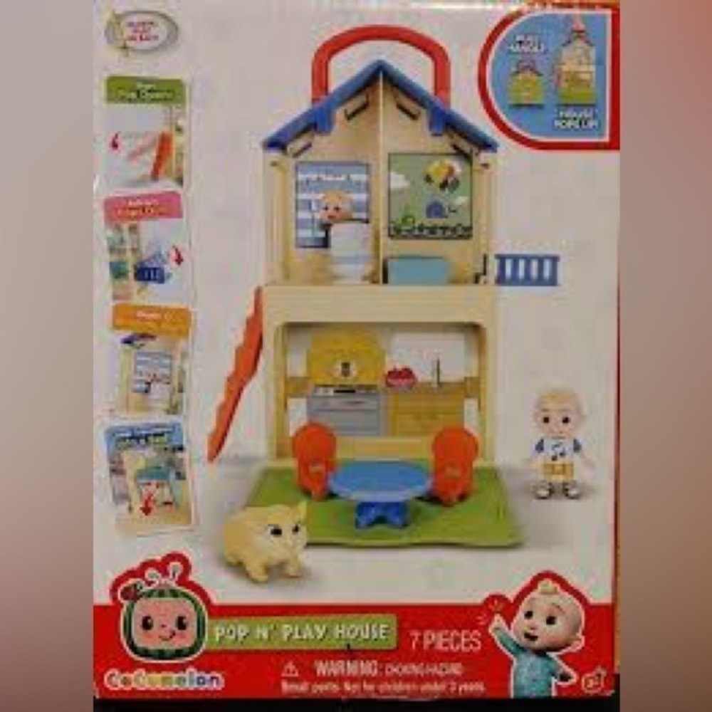 Jazwares CoComelon Pop N' Play House